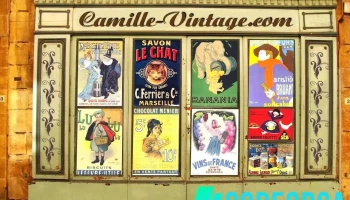 Camille Vintage - Anciennes Affiches Publicitaires - Montesquieu