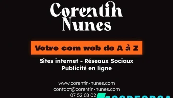 Corentin Nunes - Freelance Webmarketing - France