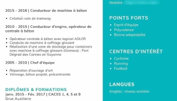 L'Atelier du Cv | Création de Cv professionnel et personnalisé - France