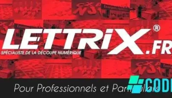 Lettrix - Lettres découpées - Enseigne magasin lumineuse - Fontaine-Notre-Dame