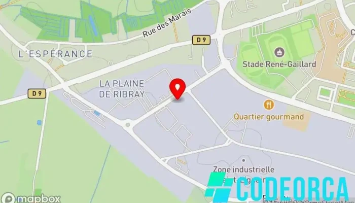 carte de Abraca Data Service de marketing Internet à Niort