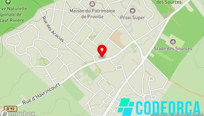 carte de Adrexo Cambrai Publicité à Proville