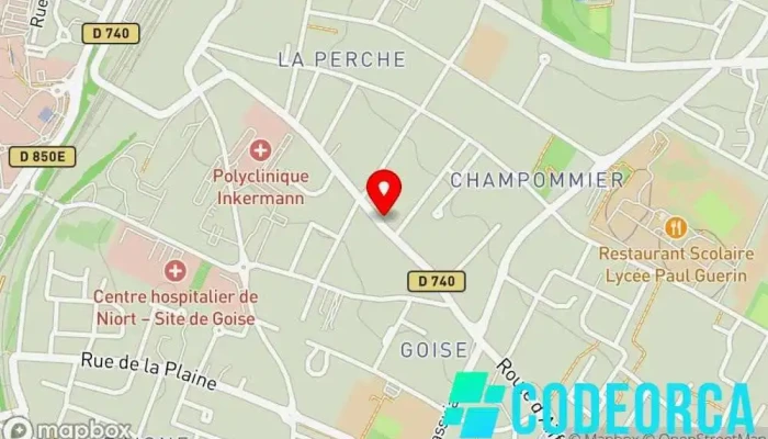 carte de Agence 1D2 Agence de publicité à Niort