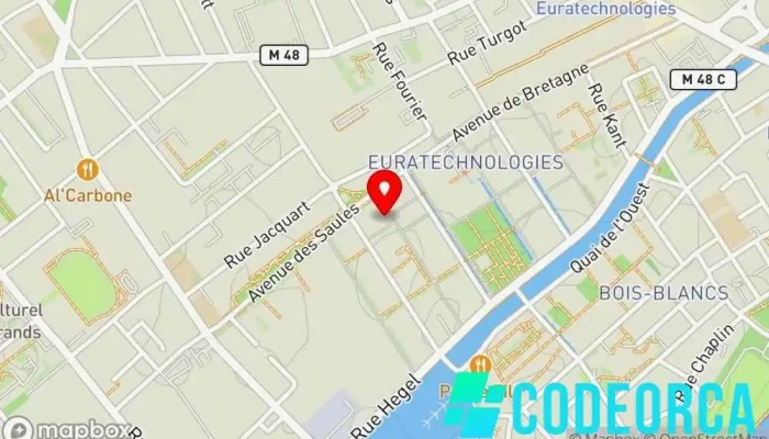 carte de Agence Bespoke Agence de publicité à Lille