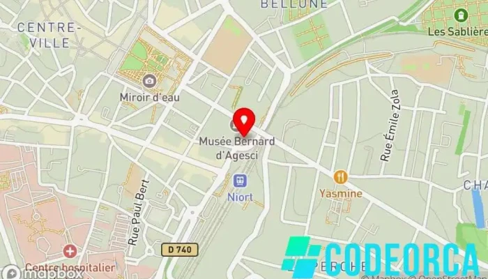 carte de Agence Capsule Agence de publicité à Niort