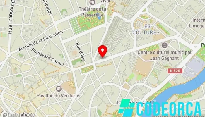 carte de Agence Gemap | communication et conception de sites web Agence de publicité, Concepteur de sites Web à Limoges