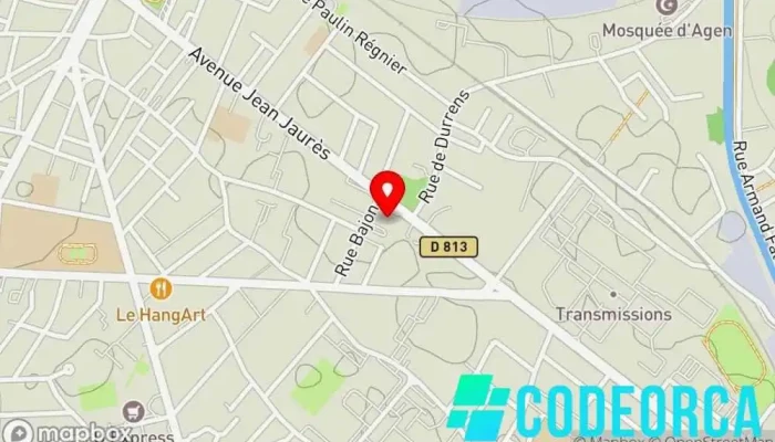 carte de AGEN'CY COM Agence de marketing à Agen