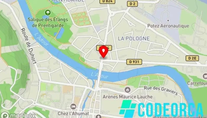 carte de Aire Pub Agence de publicité à Aire-sur-l'Adour