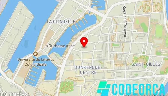 Arexpo -  Carte - Dunkerque