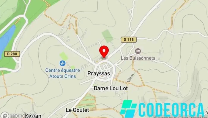 carte de Art Média Communication Agence de marketing, Agence de publicité, Graphiste, Concepteur de sites Web à Prayssas