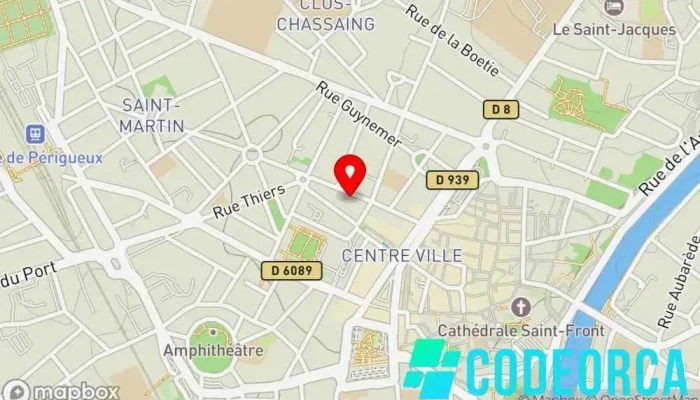 carte de Artefact Design Agence de publicité, Agence de design, Agence de marketing, Consultant en marketing, Concepteur de sites Web à Périgueux