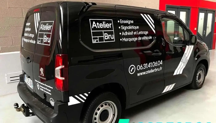 Atelier Bru - Design, Impression & pose enseigne et signalétique - Intérieur / extérieure - Lille - Armentières - Armentières