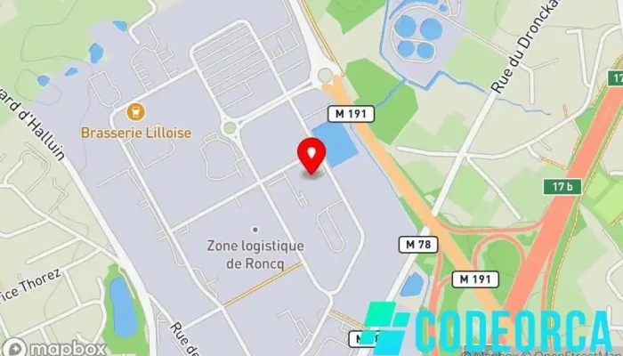 Azcom Pub Enseigne -  Carte - Roncq
