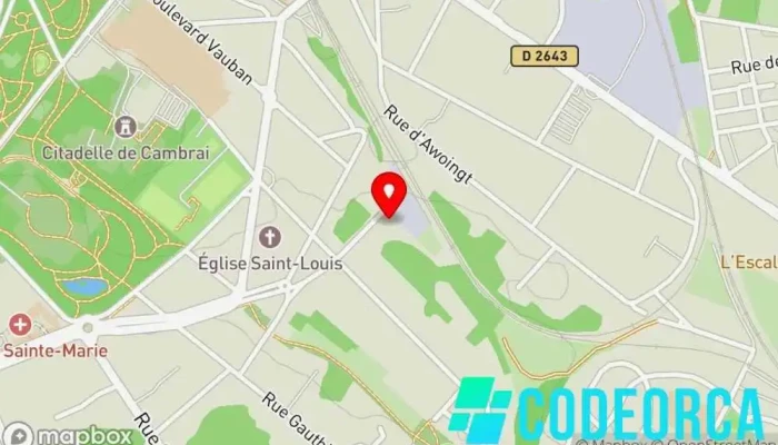carte de BJ PUB Agence de publicité à Cambrai