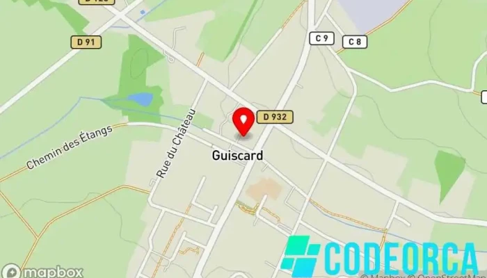 Carrefour Contact -  Carte - Guiscard