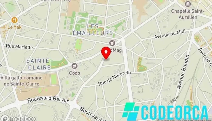 carte de Circom Agence de publicité à Limoges