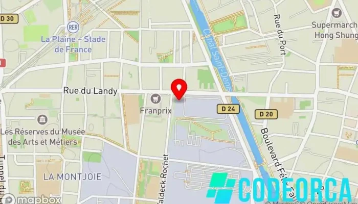 Content Factory By Prodigious -  Carte - Aubervilliers