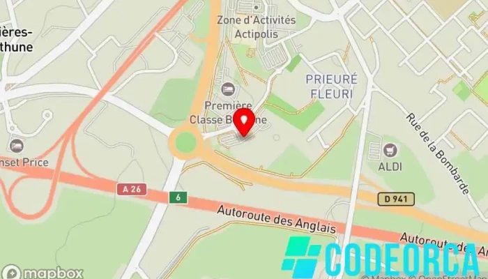 Cultura -  Carte - Fouquières-lès-béthune