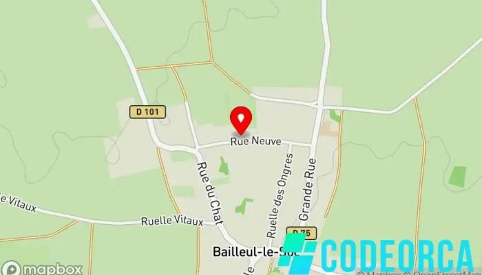 Cynoxia -  Carte - Bailleul-le-soc