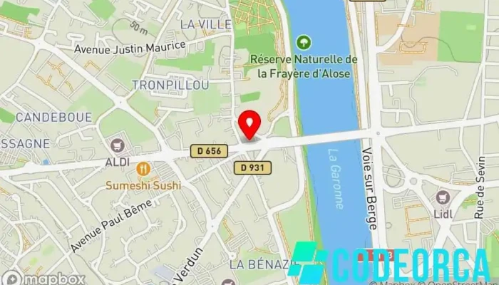 carte de D2 com Agence de publicité, Conseiller en gestion des affaires, Agence de marketing, Consultant en marketing à Le Passage