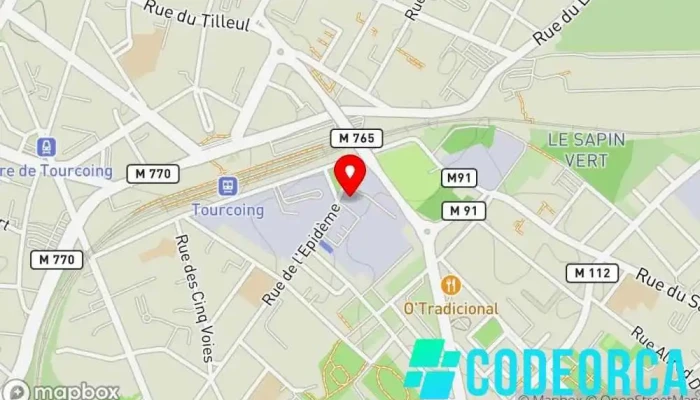 carte de Dual Pub Agence de publicité à Tourcoing