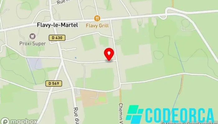 Dufour Josian -  Carte - Flavy-le-martel