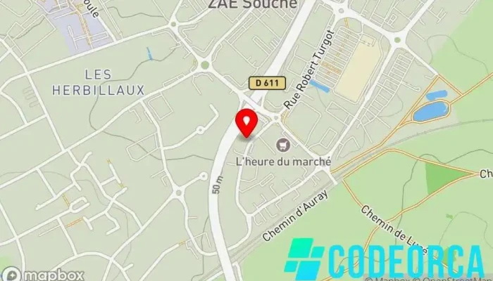carte de Esquisse Publicité Agence de publicité à Niort