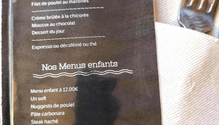 Estaminet Le Sire Jerome Menu - Gonnehem