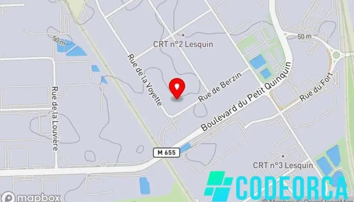 carte de Facing Agence de publicité à Fretin