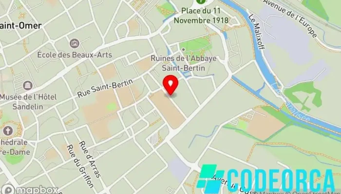 carte de Garchette Communication Agence de publicité, Magasin d'enseignes à Saint-Omer