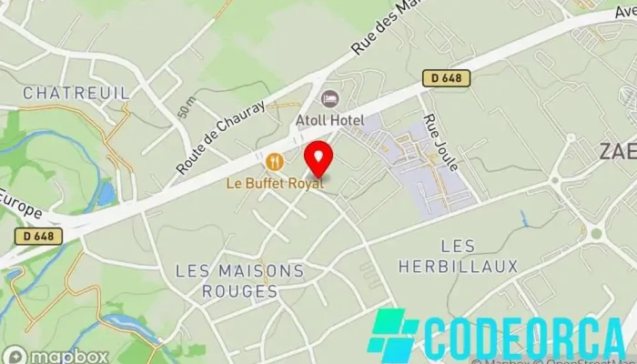 carte de Graphic Diffusion Agence de publicité, Fournisseur de cadeaux d'entreprise, Agence de marketing, Fournisseur de produits promotionnels, Société de flocage, Magasin de trophées à Niort