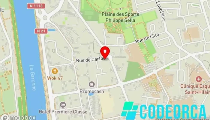 carte de i-Lab 47 Agence de marketing, Agence de publicité, Studio cinématographique, Studio de photographie à Agen