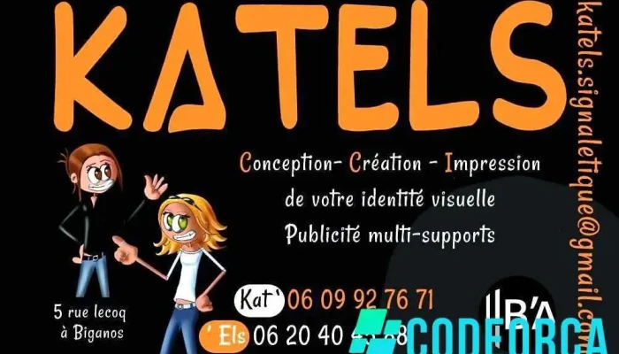 Katels - Agence de Communication - Objets pub - - 33380 Biganos