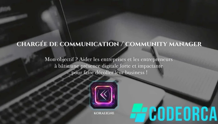 Koraligne - Chargée de Communication digitale - Community Manager - 62640 Montigny-En-Gohelle