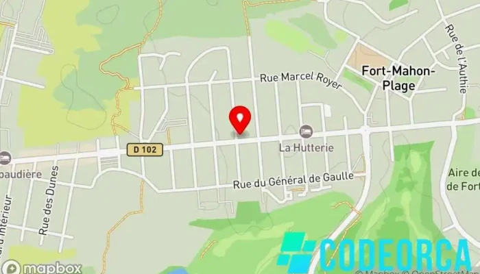 La Civette De La Plage -  Carte - Fort-mahon-plage