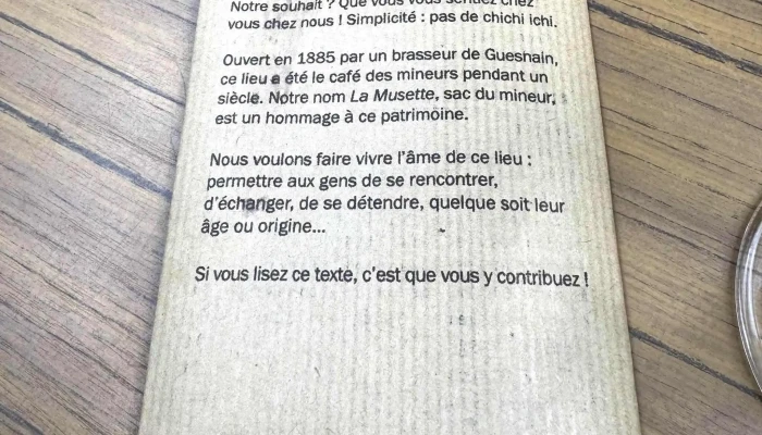 La Musette -  Score - Guesnain