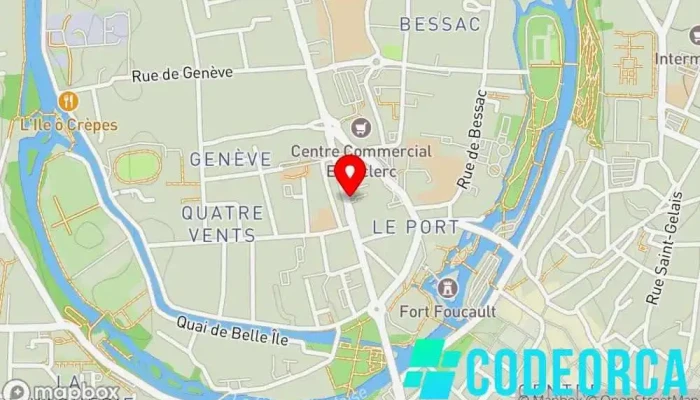 carte de Le Loup Blanc Agence événementielle, Agence de relations publiques, Magasin de location de chaînes hi-fi à Niort