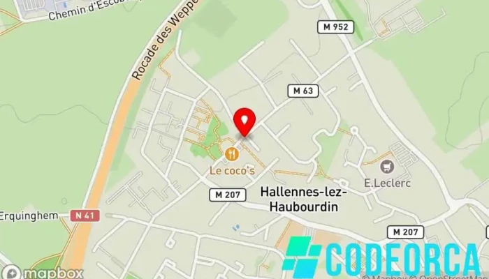 Le Terrier -  Carte - Hallennes-lez-haubourdin