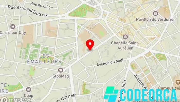 carte de L'Effet Papillon Agence de publicité, Agence de relations publiques à Limoges