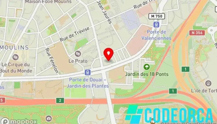 carte de LES ENCHANTEURS Agence de publicité, Service d'e-commerce à Lille