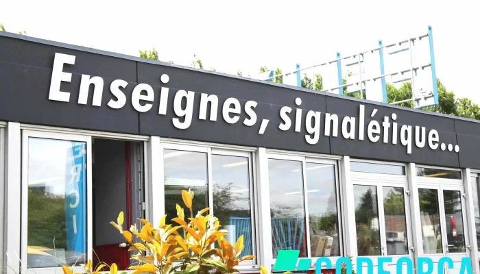 Lettrix -    Lettres Decoupees   Enseigne Magasin Lumineuse Exterieur - Fontaine-notre-dame