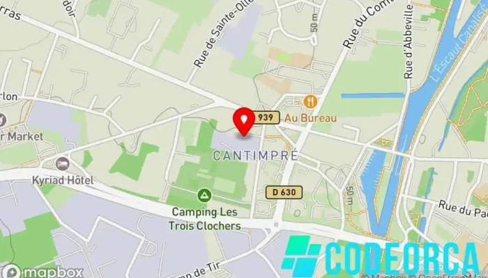 carte de Luxapub Agence de publicité à Cambrai