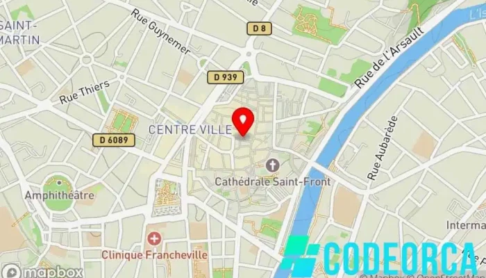 carte de LYNEO Concepteur de sites Web, Service de marketing Internet à Périgueux