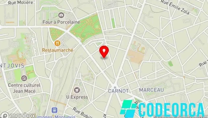 carte de Lyvio® Magasin d'enseignes à Limoges