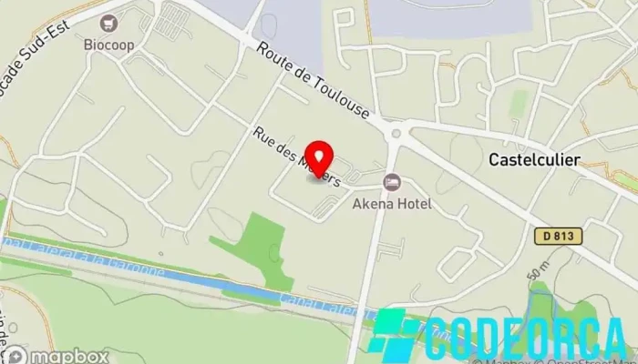 carte de MEDIAPOSTE Agence de marketing, Agence de publicité, Service de distribution à Castelculier