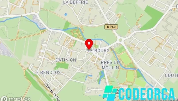 carte de Médiathèque Madeleine-Chapsal Bibliothèque à Aiffres