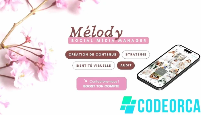 Melody Messelier - Community Manager spécialisée dans le bien-être - France