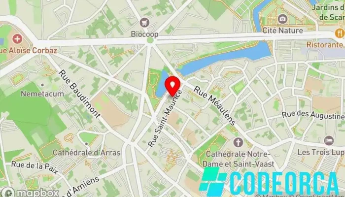 carte de Nord-comm Magasin d'enseignes, Magasin de bannières publicitaires à Arras