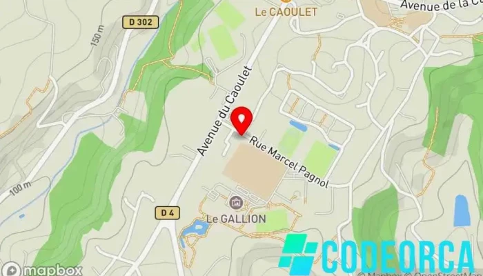 carte de Olvani, architecte de projet digital Concepteur de sites Web, Agence de design, Service de marketing Internet, Service d'hébergement de site Web à Foulayronnes