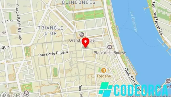 carte de OTTA Service de marketing Internet, Agence de publicité, Consultant, Agence de marketing, Société de production vidéo à Bordeaux